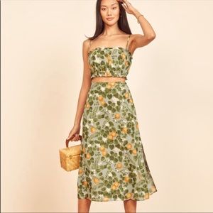 Reformation Camila two piece set